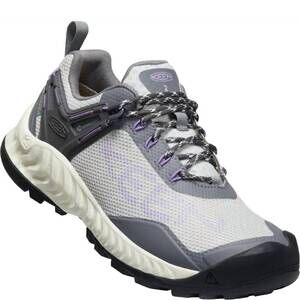 NEW KEEN women's nxis evo waterproof sneaker in steel grey/english lavender